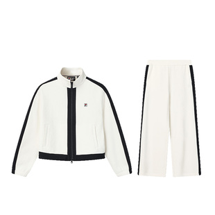 FILA MUSE SET 斐乐官方长袖运动套装女春季新款跑步健身训练服