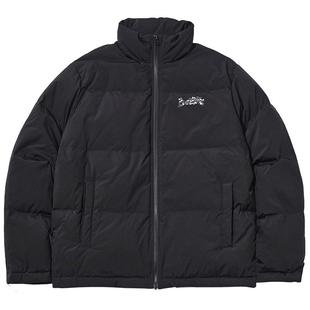 BEASTER葡萄花藤鬼脸刺绣羽绒服字母印花冬季新款保暖外套