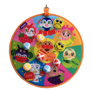 面包卡通超人投球靶飞镖盘粘靶球套装室内魔术贴黏球亲子游戏玩具