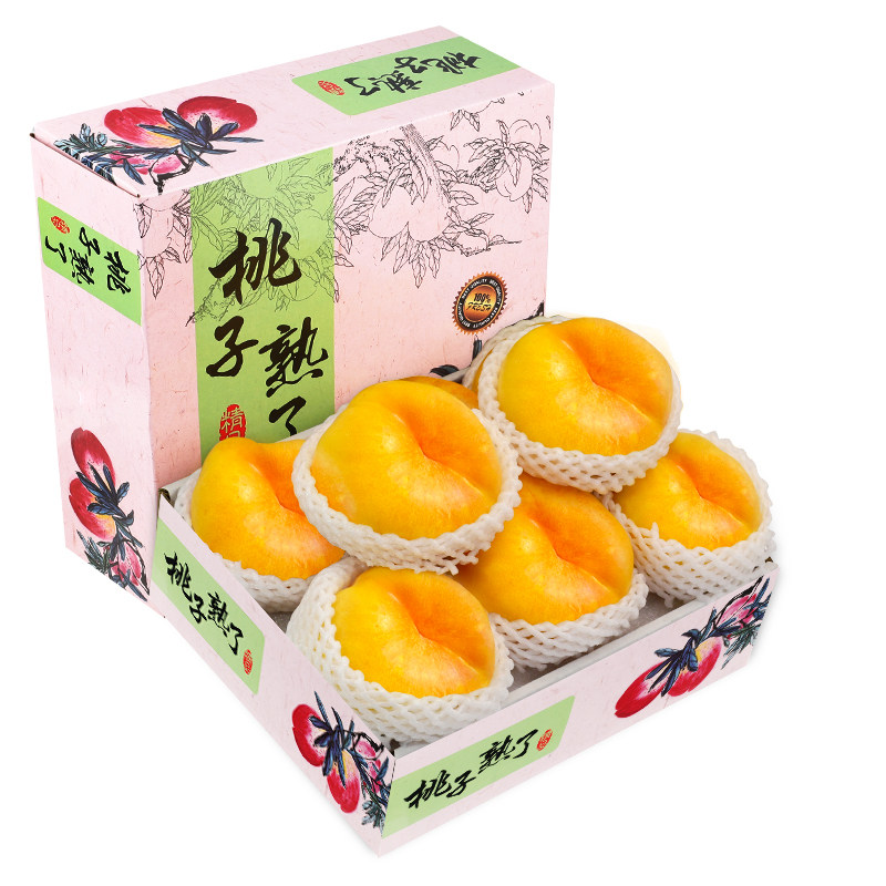 顺丰包邮丨黄金油蟠桃新鲜水果