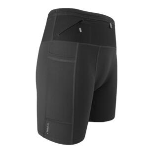 飞比特专业跑步短裤男女夏紧身运动高弹速干健身裤子袋鼠裤压缩裤