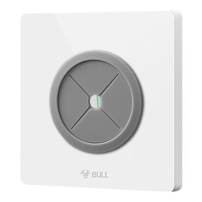 公牛开关插座面板g12白