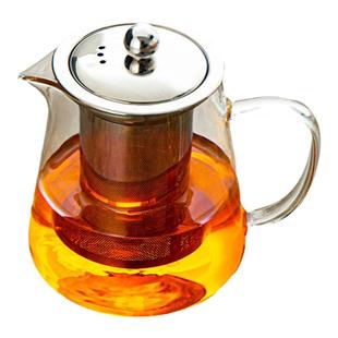 玻璃泡茶壶茶水分离茶杯耐高温加厚茶具套装家用水壶单壶煮茶壶器