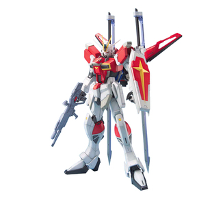 万代 拼装模型 MG 1/100高达SEED 重剑型脉冲高达 双剑型冲击敢达