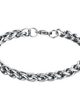 DUKATO男女钛钢嘻哈龙骨手链