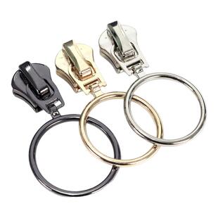 拉链头配件高档书包羽绒服箱包金属加厚拉头3号5号8号通用拉锁头