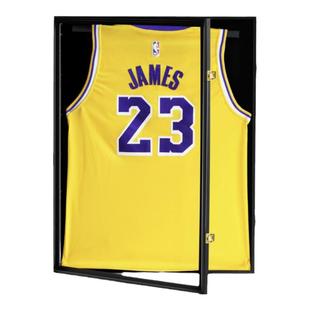 球衣相框装裱 挂墙NBA篮球CBA足球网球衣框收藏展示 球衣裱框定制