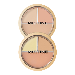 Mistine蜜丝婷三色遮瑕膏遮瑕盘液笔遮痘痘黑眼圈脸部瑕疵