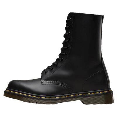 光面皮10孔马丁靴Drmartens