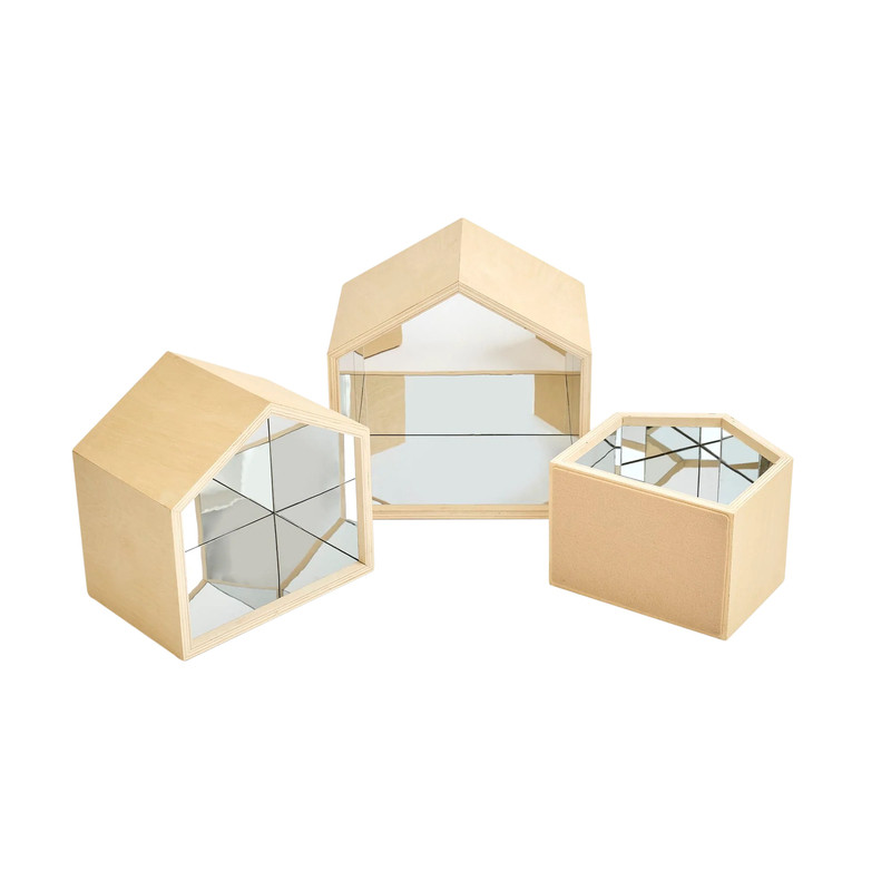 guidecraft嵌套镜面子探索游戏屋