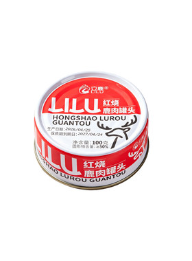 立鹿梅花鹿肉开罐即食便携