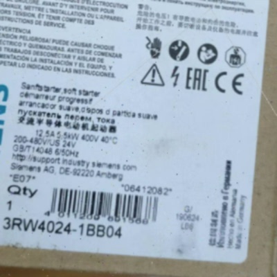 议价3RW4024-1BB04议价12.5A5.5kW/400V软起动器3RW40241BB04现货