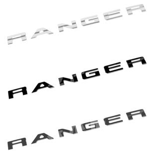 适用23-24款福特ranger游骑侠尾门字母车标装饰贴后盖外改装配件