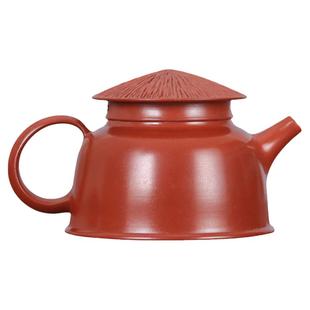 190ml 建水紫陶壶功夫茶壶茶具泡茶壶普洱茶壶/复烧红渔翁壶 W42