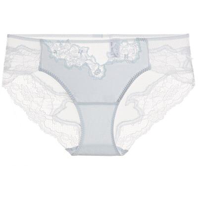 【25秋冬】兰卡文(LA CLOVER)蕾丝中腰三角裤茉莉清晨CC22AAL1