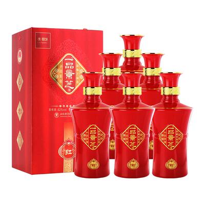 景芝52度一品景芝红500ml*6瓶