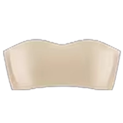 亲肤透气！无肩带抹胸内衣女