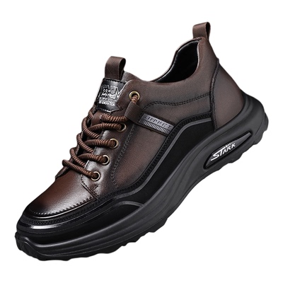 冬季棉鞋男保暖加绒休闲皮鞋百搭