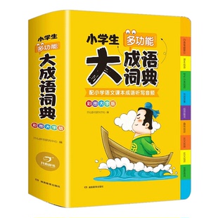 【官方正版】小学生大成语词典小学多功能大全四字新版彩图新华字典小学大词典多功能现代汉语词语儿童大字典专用 /KX