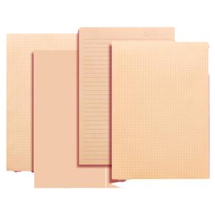 进口原纸草稿纸批发空白网格草稿本小学生用大学生考研专用高中生初中生数学错题演草纸格子笔记本子横线款