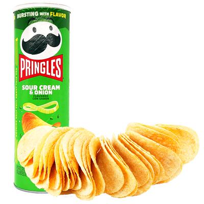 品客薯片洋葱味美国进口满6送1