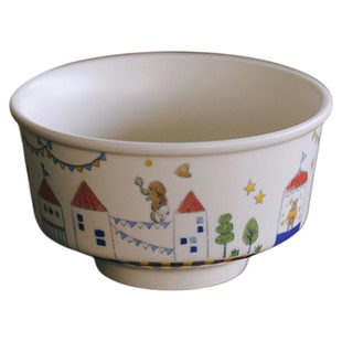 泽滕家高脚碗盘杯碟子套装卡通可爱吃饭甜品点心水果酸奶实用礼物