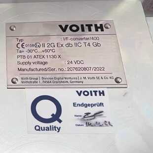 议价福伊特VOITH电液转换器 WSR-D16214