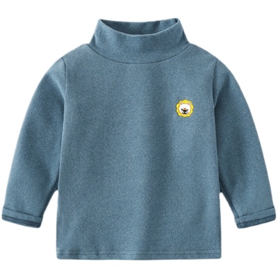 高领打底衫德绒修身上衣长袖T恤