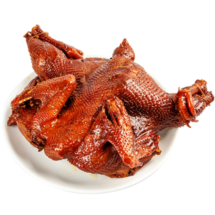 【买1送1】百代鸡风干鸡酱鸡锁鲜装手撕即食新鲜烧鸡卤味熟食特产