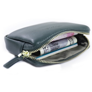 日韩原创牛皮零钱包女手工拉链真皮小方包硬币包卡包迷你小钱包男