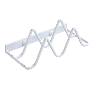 黑色太空铝拖鞋架鞋架厕所鞋架白色收纳架门后鞋子收纳架免打孔