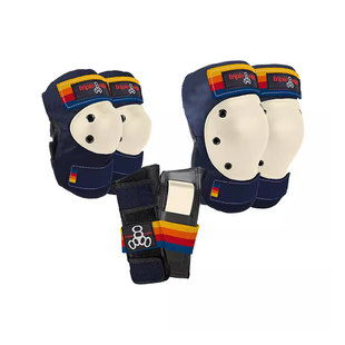 【187旗舰店】triple8儿童成人初学者滑板轮滑陆冲骑行T8护具头盔