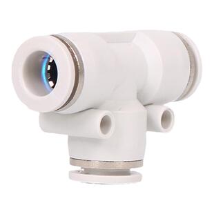 三通变径接头PEG4-6-4 6-8-6 4-8-4 8-12-8T型异径PU气管快速插头