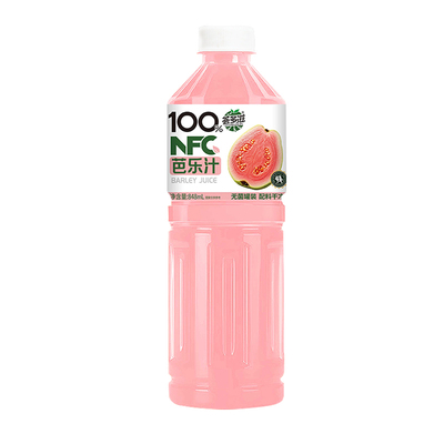 100%NFC芭乐汁848ml*瓶0添加剂清爽解腻网红爆款风味果汁饮品便宜