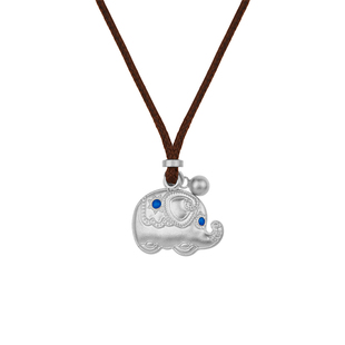 顺庆银楼足银S999小吉祥吊坠女款新中式国风高级感百搭送新年礼物