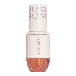 DIKALU 小熊保龄球一滴泪液体眼影眼妆卧蚕珠光超闪亮晶晶细闪粉