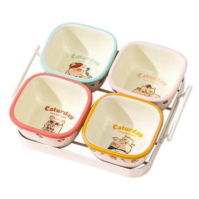 川岛屋&lulu猪联名蘸料碟调味碟