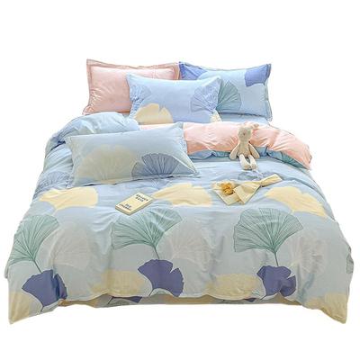 100%纯棉床上四件套全棉被套床单