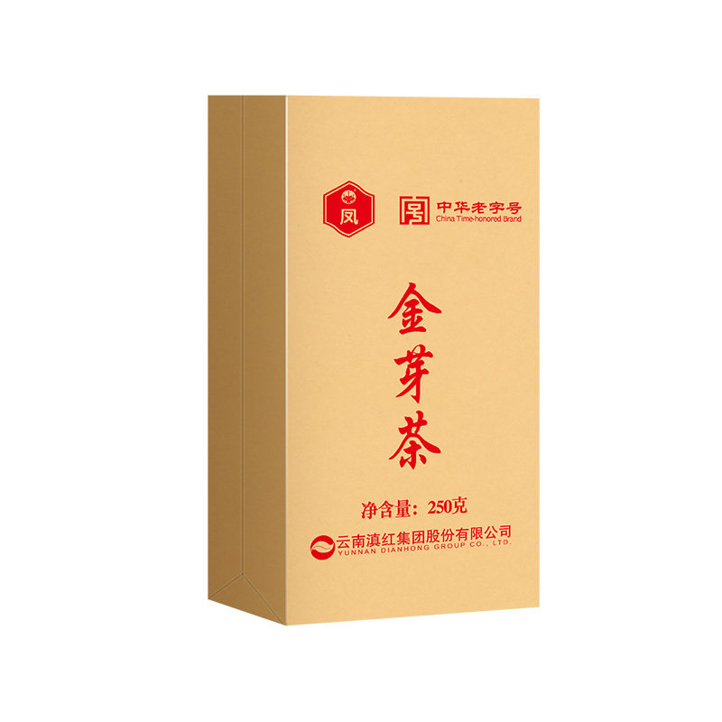 凤牌红茶正宗滇红金芽茶250g半斤