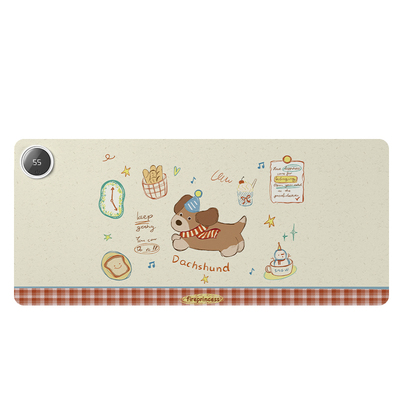 办公桌面暖垫6档调温智能断电