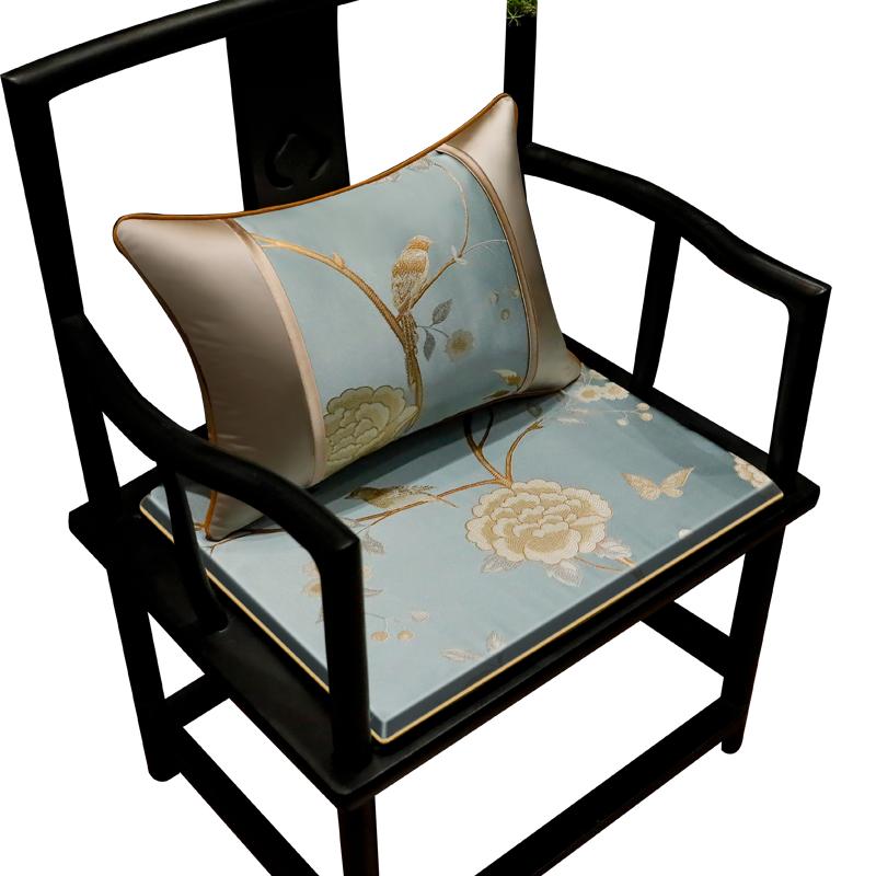 中式椅子垫子坐垫椅垫实木餐桌椅圈椅太师椅座椅靠垫防滑茶椅座垫