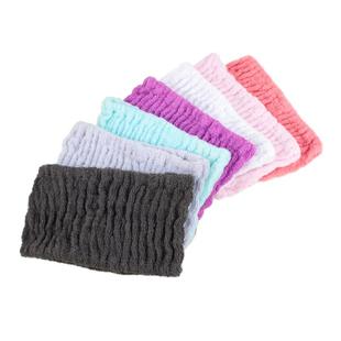 女款发带洗脸加宽纯棉简约弹力包裹发带束发带头套外出百搭宽发箍