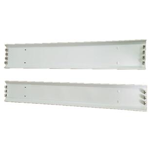 T8LED三支带罩灯架三管平盖四管支架带罩条形日光座1.2米90CM60CM