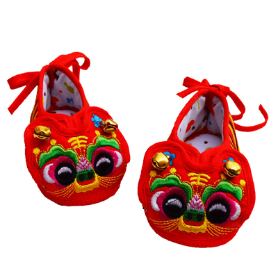 婴幼儿布鞋中国风传统手工学步鞋