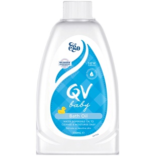 【团购专享-】Ego QV新生儿泡澡油宝宝沐浴保湿舒缓牛奶鸭500ml