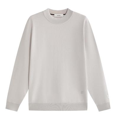 【舒适亲肤】ZIOZIA通勤男装秋百搭修身款韩系圆领毛衣ZERE3126