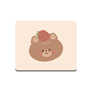 简约花朵方形小号鼠标垫ins风笔记本电脑键盘垫女生桌垫防滑垫