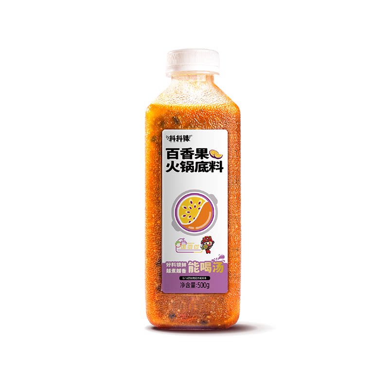 【无油】鲜果制不加水 云南特色 百香果风味 鲜果酸汤火锅底料