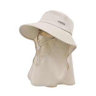夏季遮脸一体遮阳帽大檐透气干农活防晒帽子女款2026新款太阳帽