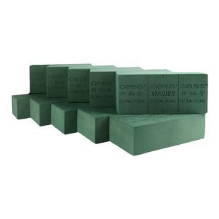 奥赛斯奥塞斯花泥鲜花泥花泥块泡沫插花泥吸水插画泡沫吸水插花泥